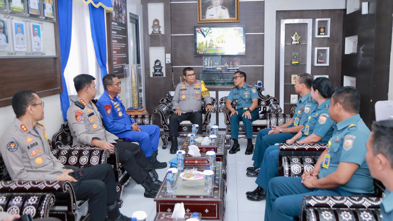 Kapolda NTB Perkuat Sinergi dengan BNNP dan Lanal Mataram