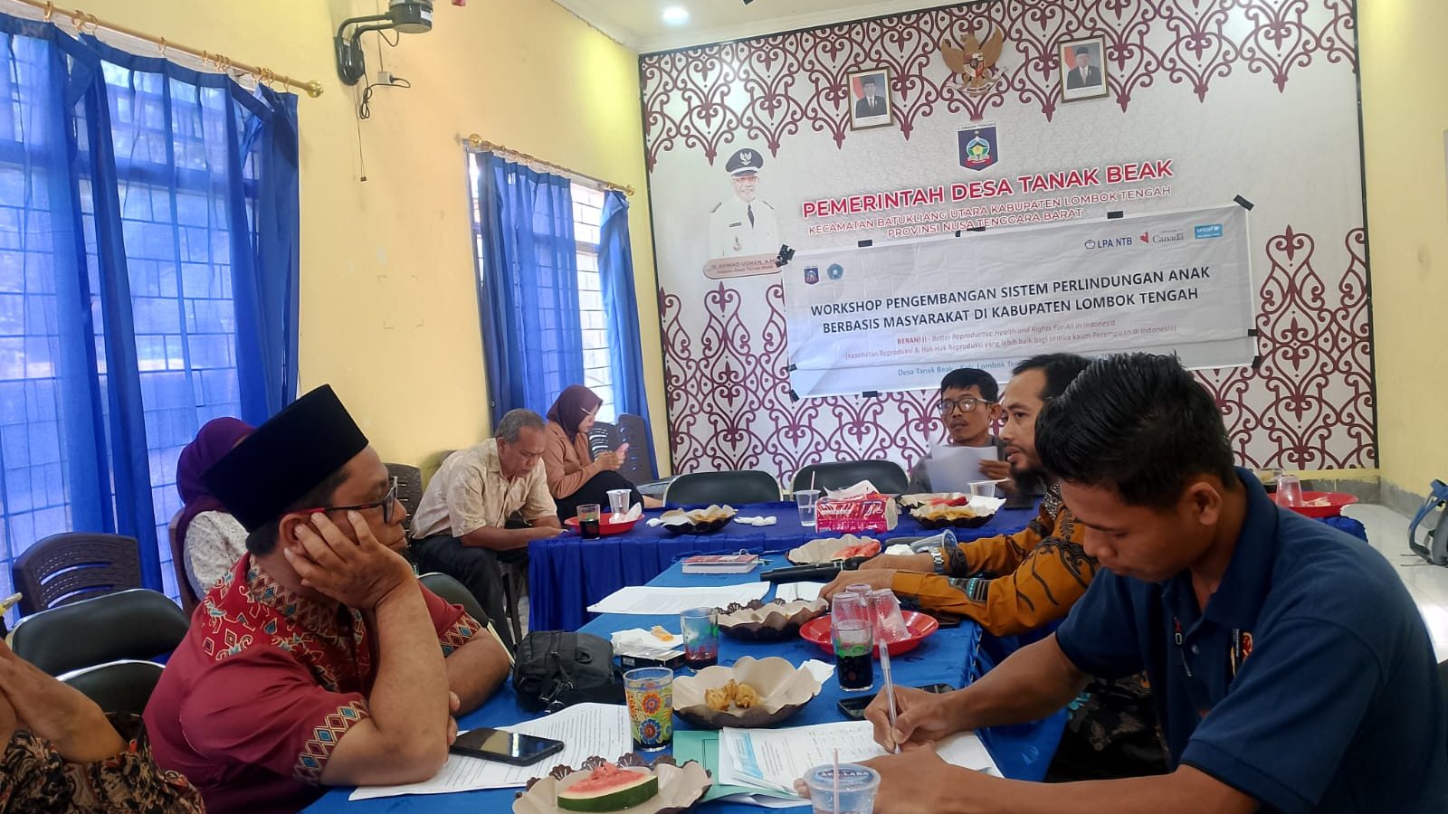 Desa Tanak Beak Godok Perdes Penyelenggaraan DRPPA dan Pemenuhan Hak Penyandang Disabilitas