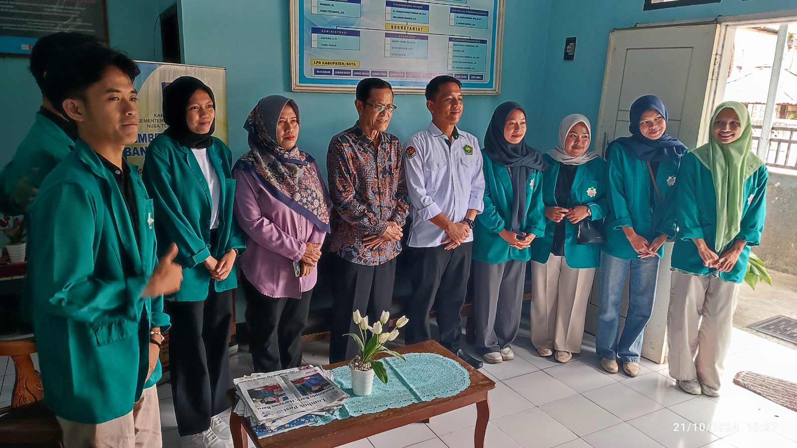 LPA NTB Lepas Mahasiswa PKL UIN Mataram