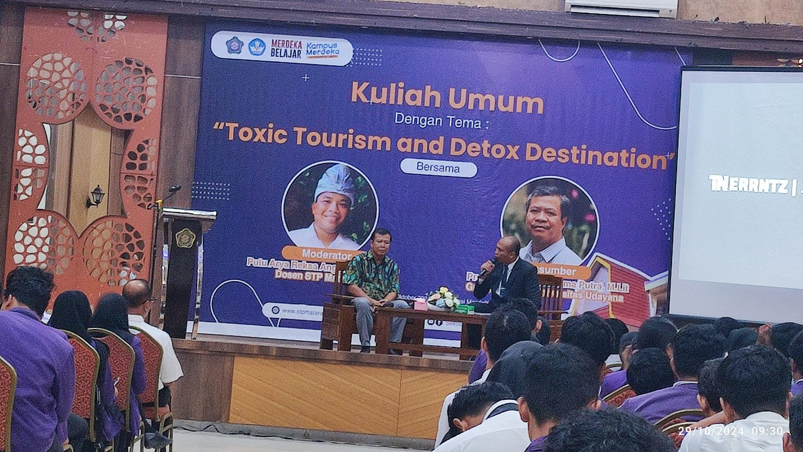 Pariwisata Sedang Tidak Baik-baik Saja, Profesor Dharma Putra Paparkan Soal Toxic