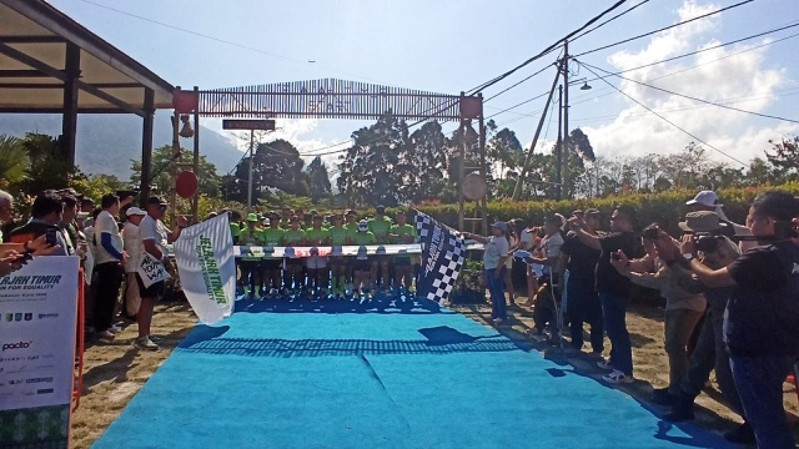 Jelajah Timur 2024 Sukses Gabungkan Olahraga dengan Bakti Sosial