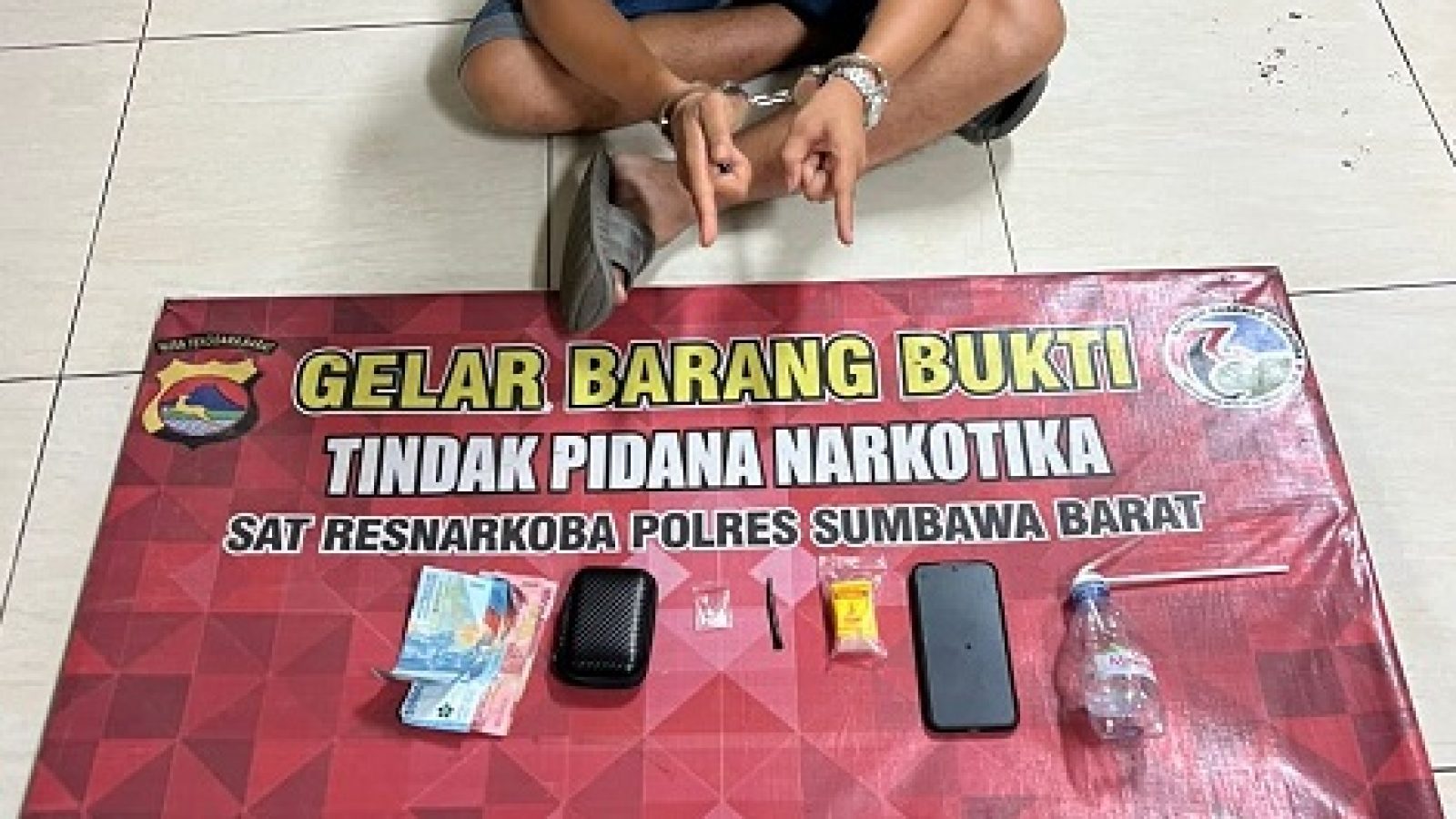 Pria Ini Mau Cari Untung dengan Jualan Sabu, Tapi Polres Sumbawa Barat Meringkusnya