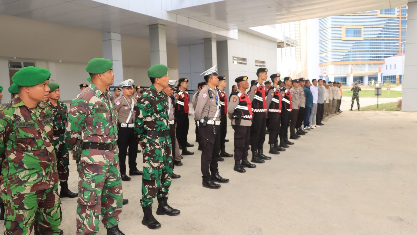 Sebanyak 200 Personel Siap Amankan Debat Perdana Pilkada Bupati dan Wabup Lombok Tengah