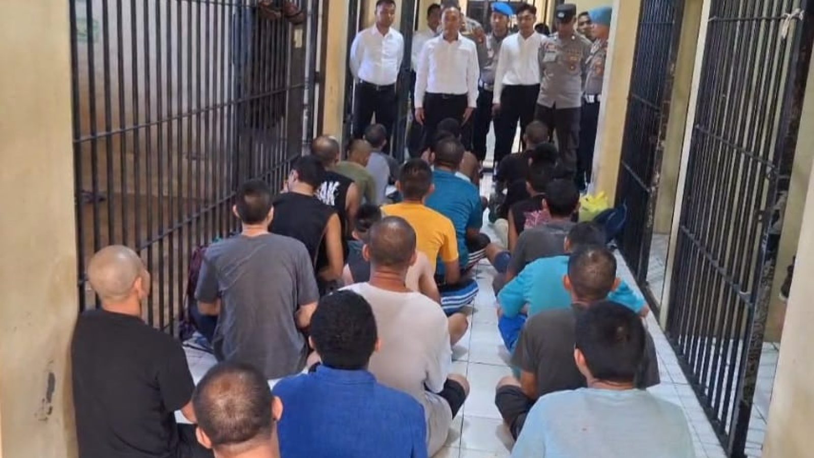 Tahanan Rutan Polres Lombok Utara Disosialisasi Soal Narkoba