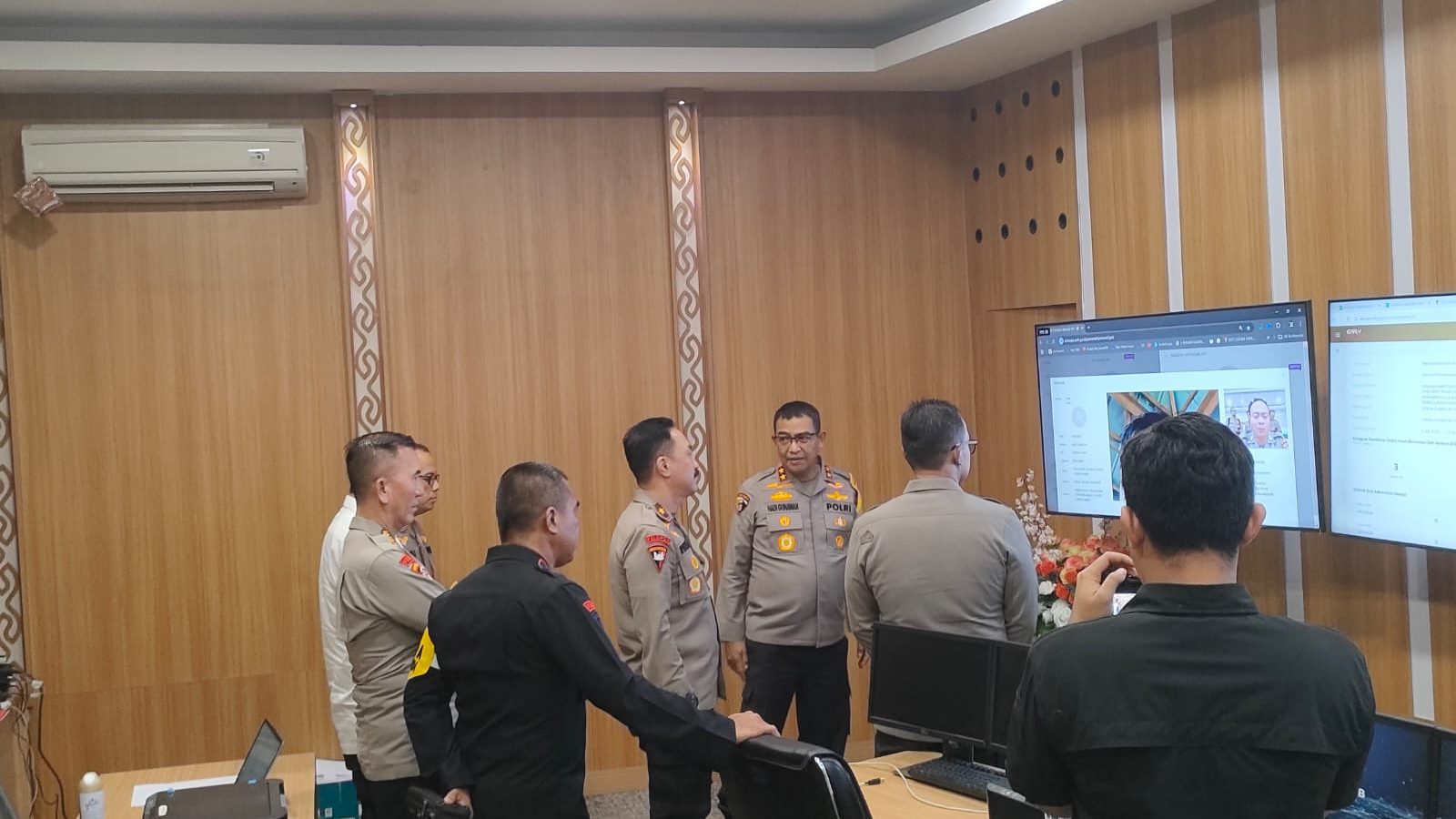 Tim Asistensi dan Pamatwil Mabes Polri Dalami OMP Rinjani 2024