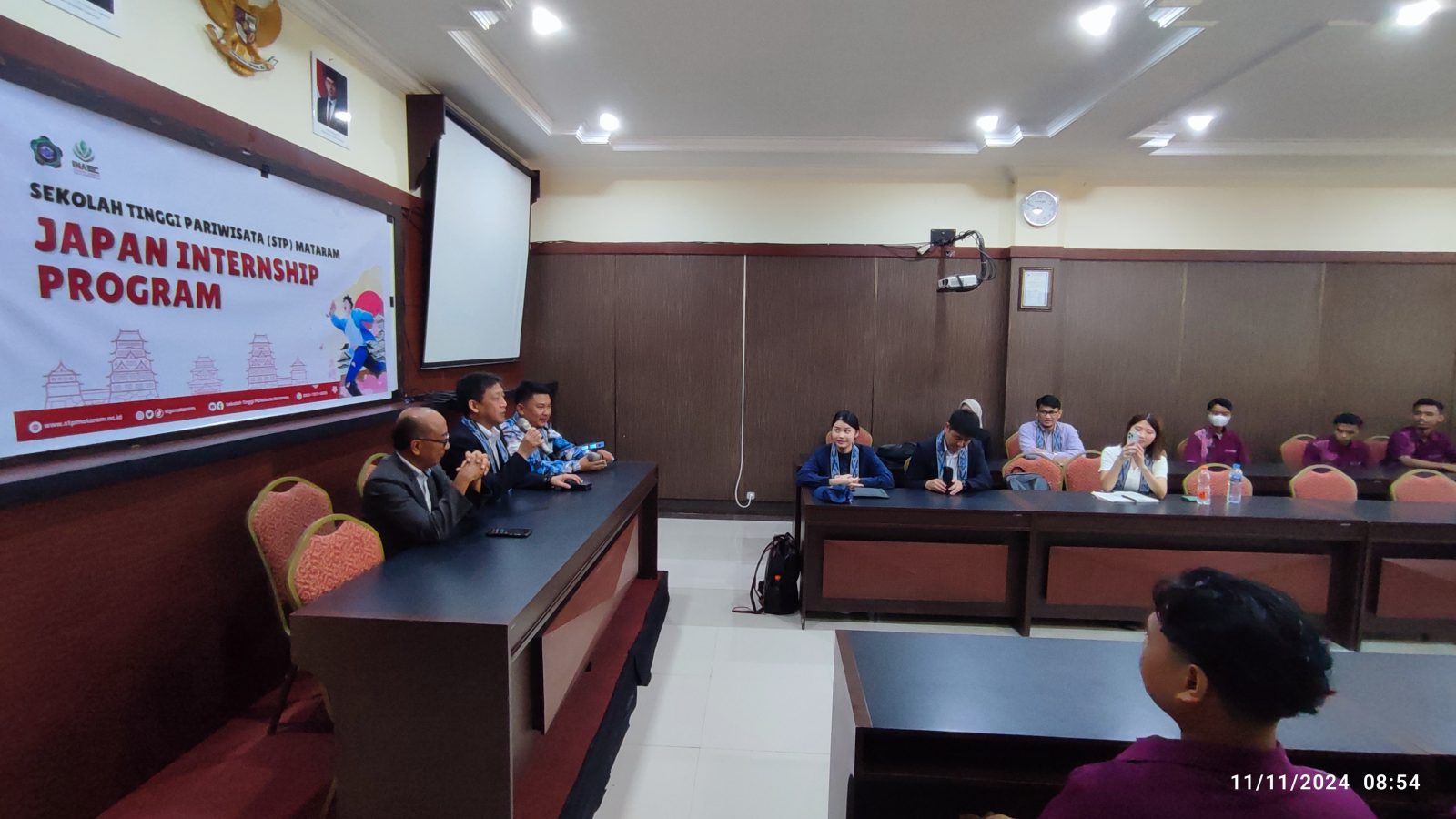 Pemilik Hotel di Jepang Incar Mahasiswa STP Mataram