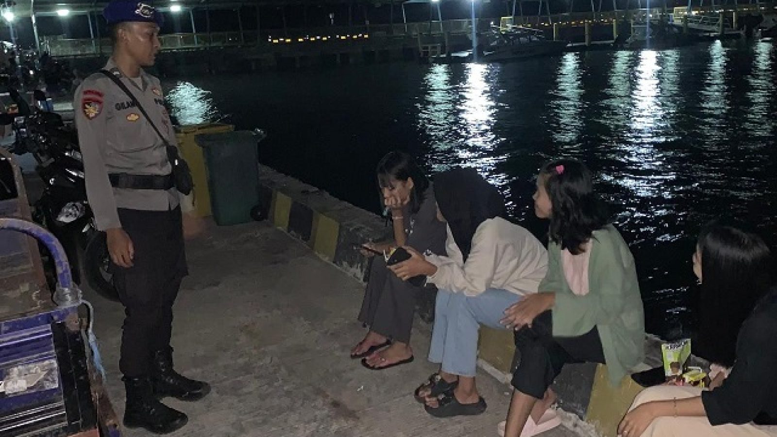 Sat Polair Polres Lombok Utara Tingkatkan Stabilitas Keamanan Perairan Jelang Pilkada 2024