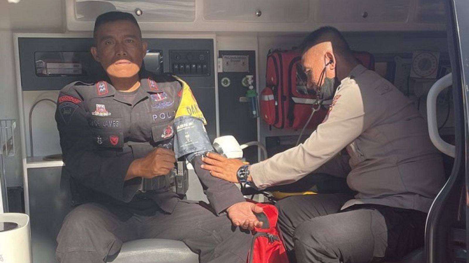 Subsatgas Dokkes OMP Rinjani 2024 Polda NTB Beri Pelayanan Kesehatan