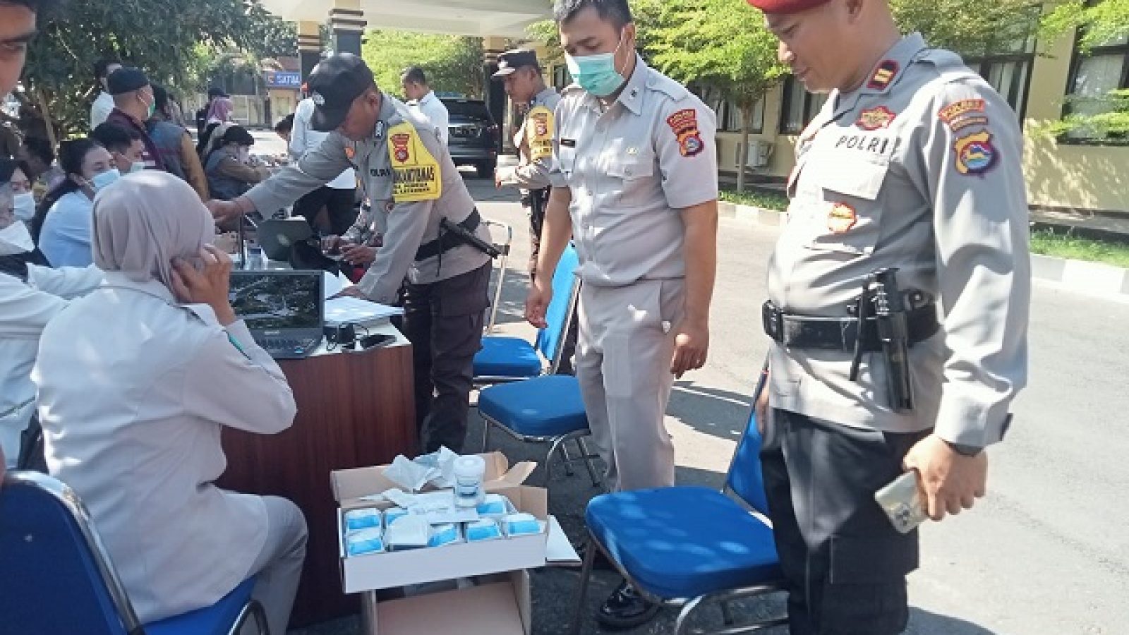 Polisi Polres Lombok Utara Diperiksa Sat Resnarkoba 