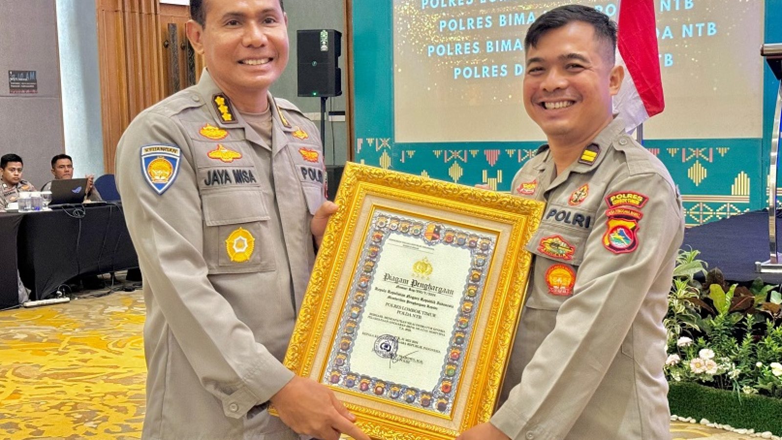 Polres Lombok Timur Raih Penghargaan Dari Kapolri