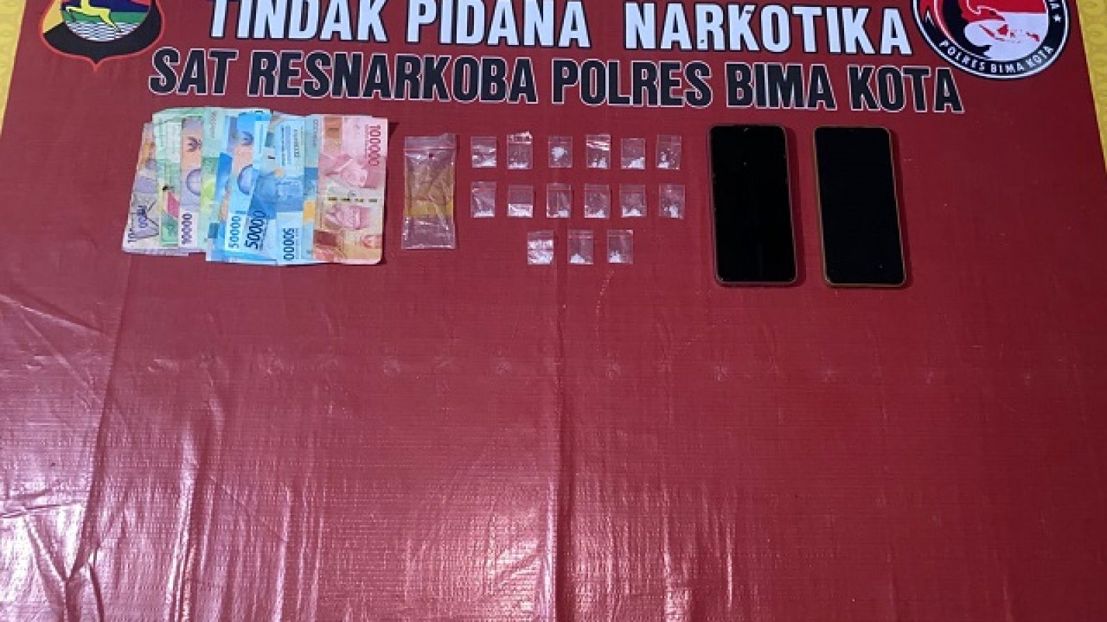 Pengedar Sabu Ditangkap Kaisar Hitam Polres Bima
