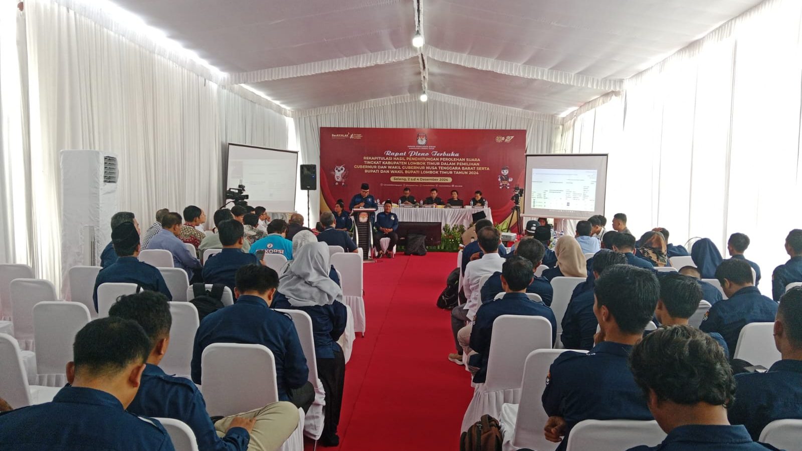 KPU Mulai Rekapitulasi Penghitungan Perolehan Suara Tingkat Kabupaten, Kemungkinan PSU Nihil