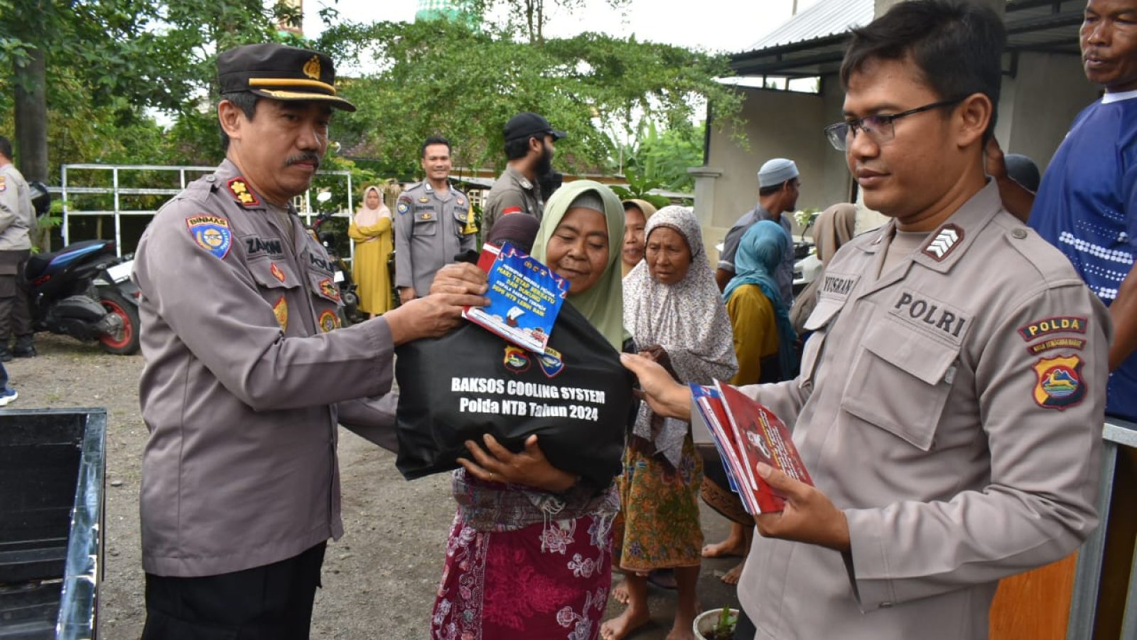 Silaturahmi Polda NTB Pasca Pilkada Serentak di Lombok Tengah