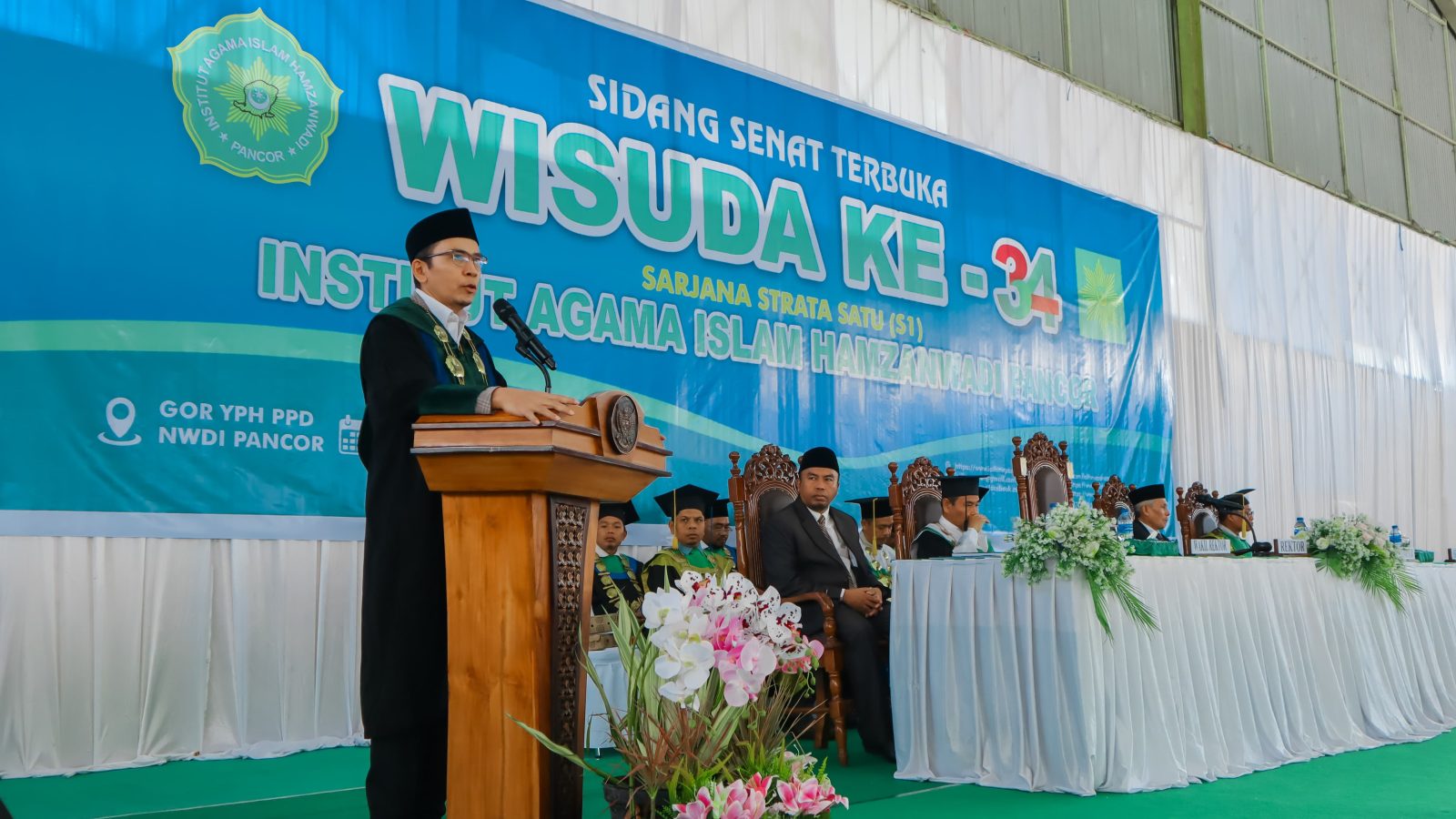 Wisuda IAIH Pancor ke 34, Ini Pesan TGB