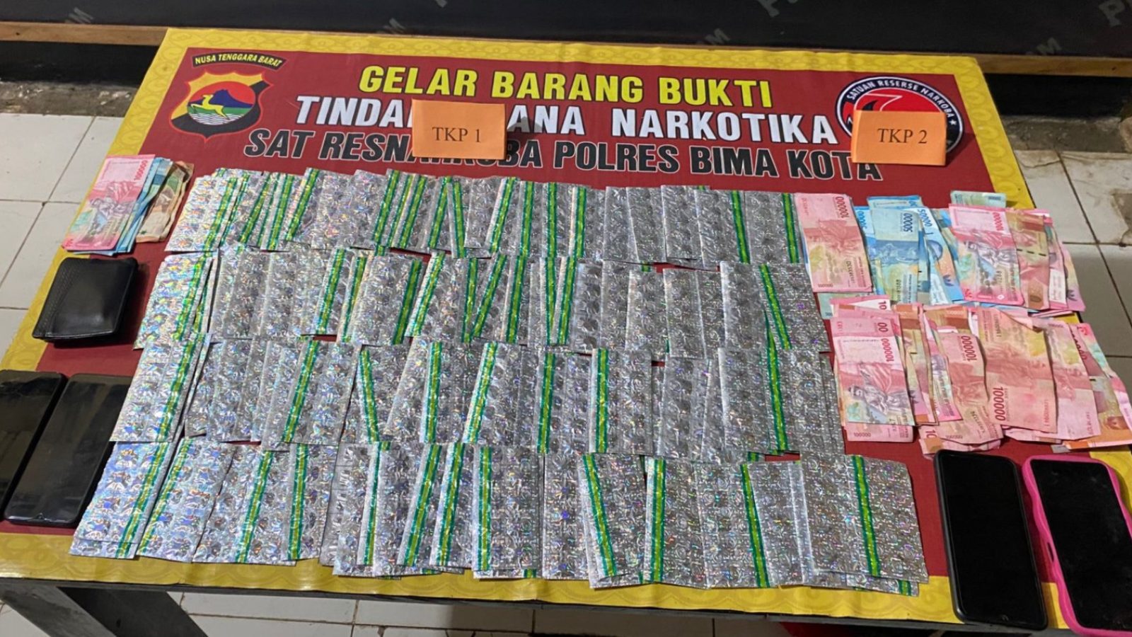 Tim Kaisar Hitam Sita 1010 Butir Pil Tramadol
