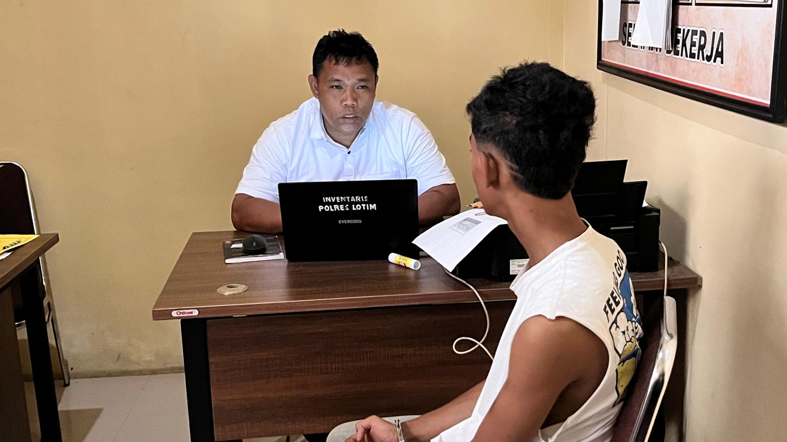 Pencuri Tutup Gorong-gorong Dibekuk Polisi