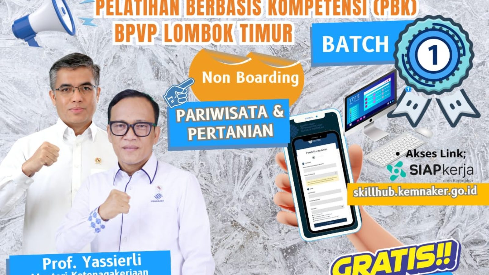 Awal Tahun, BPVP Lombok Timur Buka Pelatihan Berbasis Kompetensi