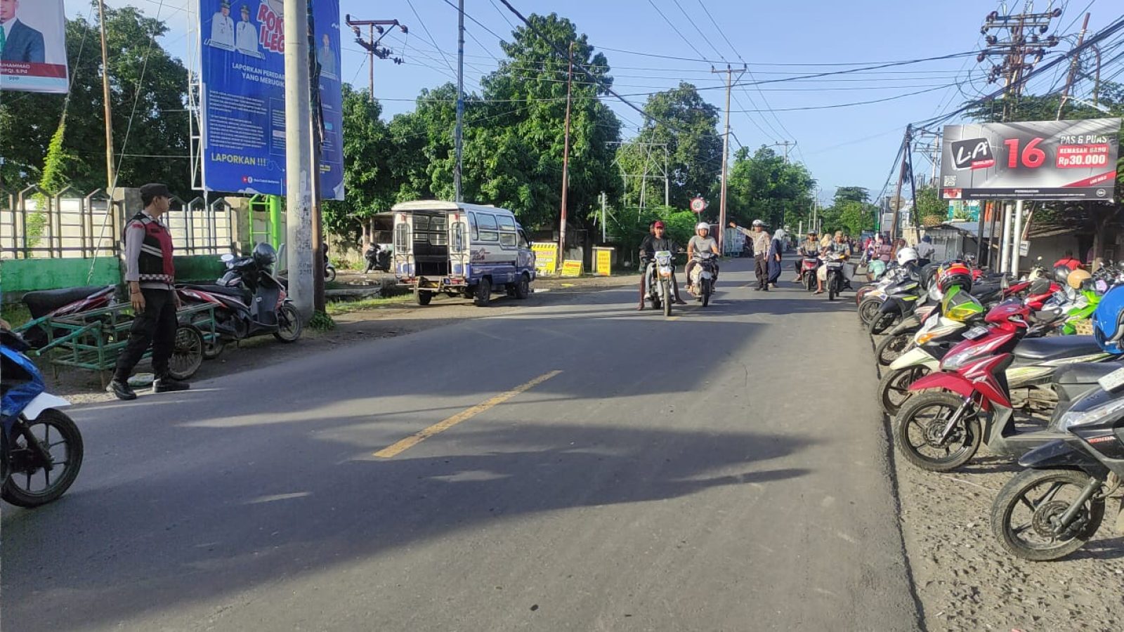 Patroli Ditingkatkan Jelang Penetapan dan Pelantikan Bupati Lombok Utara Terpilih 