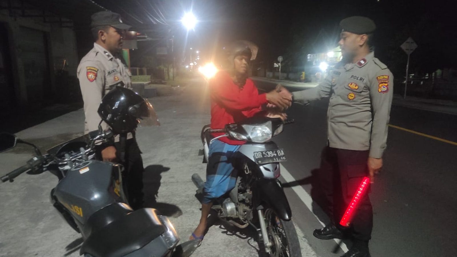 Begini Cara Polsek Gangga Antisipasi Balap Liar