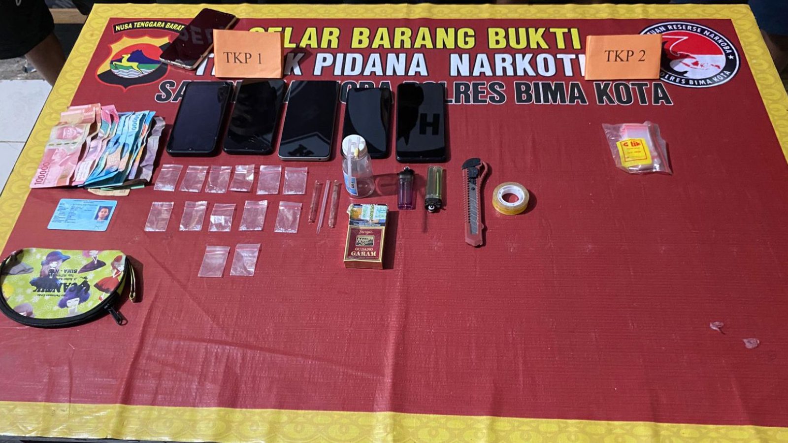 Pengedar Narkoba Bidikan Tim Kaisar Hitam Diringkus