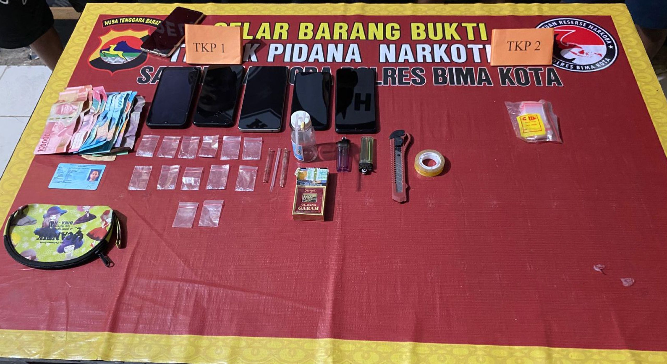 Pengedar Narkoba Bidikan Tim Kaisar Hitam Diringkus