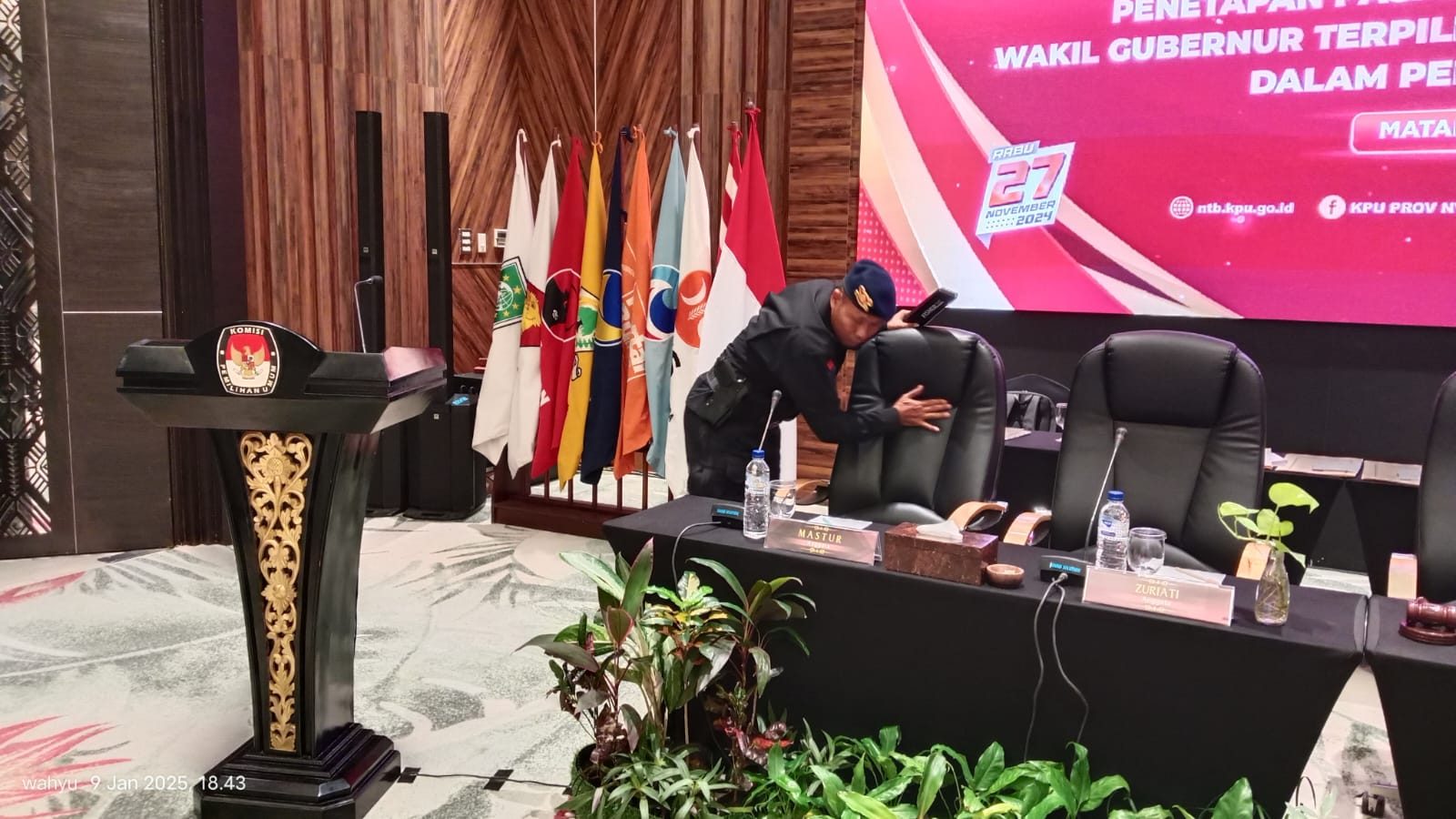 Penetapan Hasil Pilkada NTB Dikawal Ketat Tim Jibom