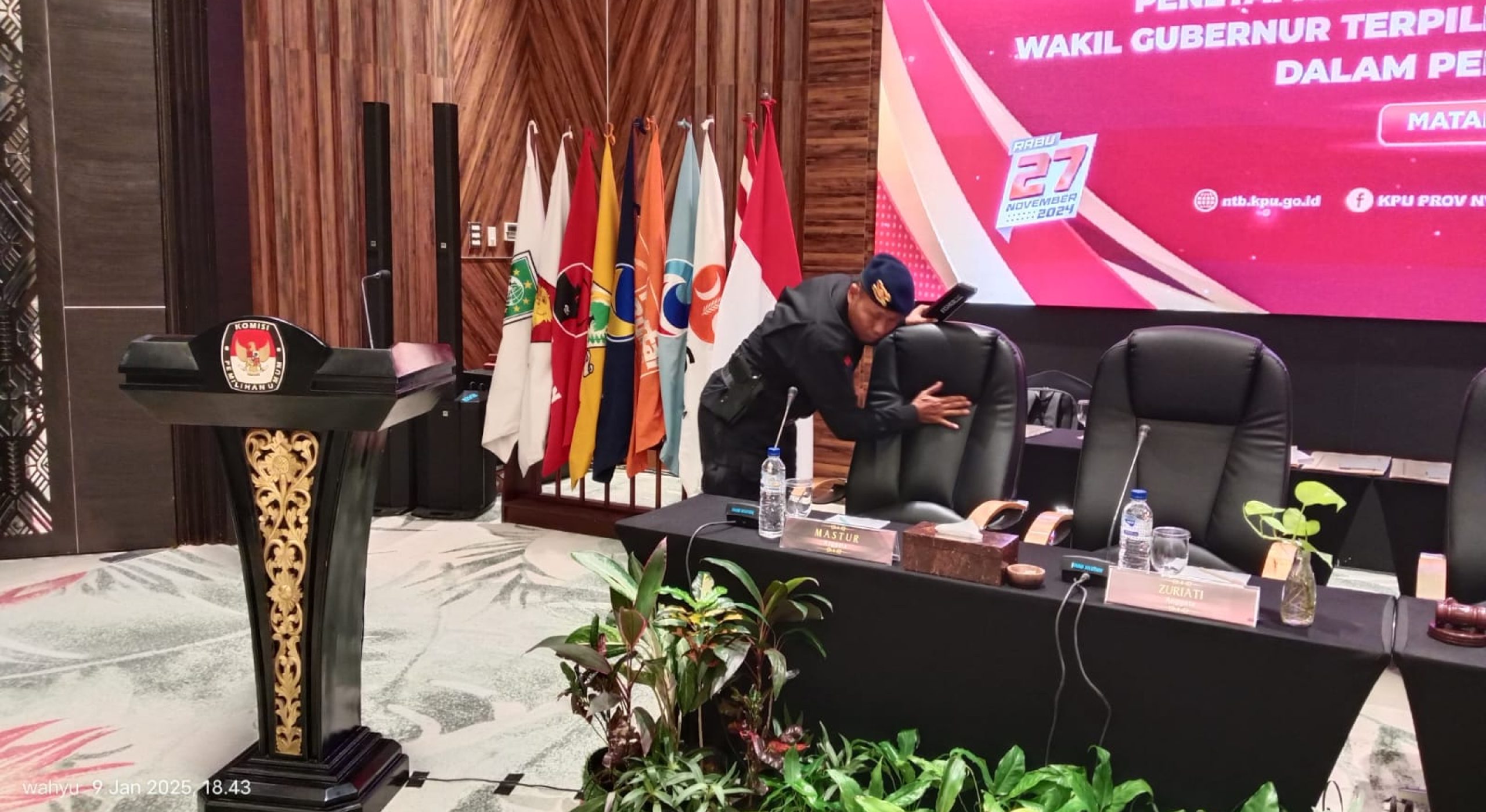 Penetapan Hasil Pilkada NTB Dikawal Ketat Tim Jibom