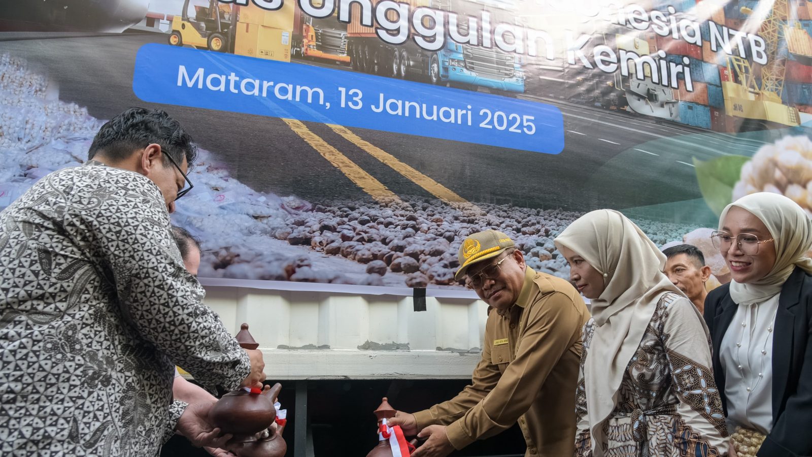 Kemiri NTB Diekspor ke Jeddah