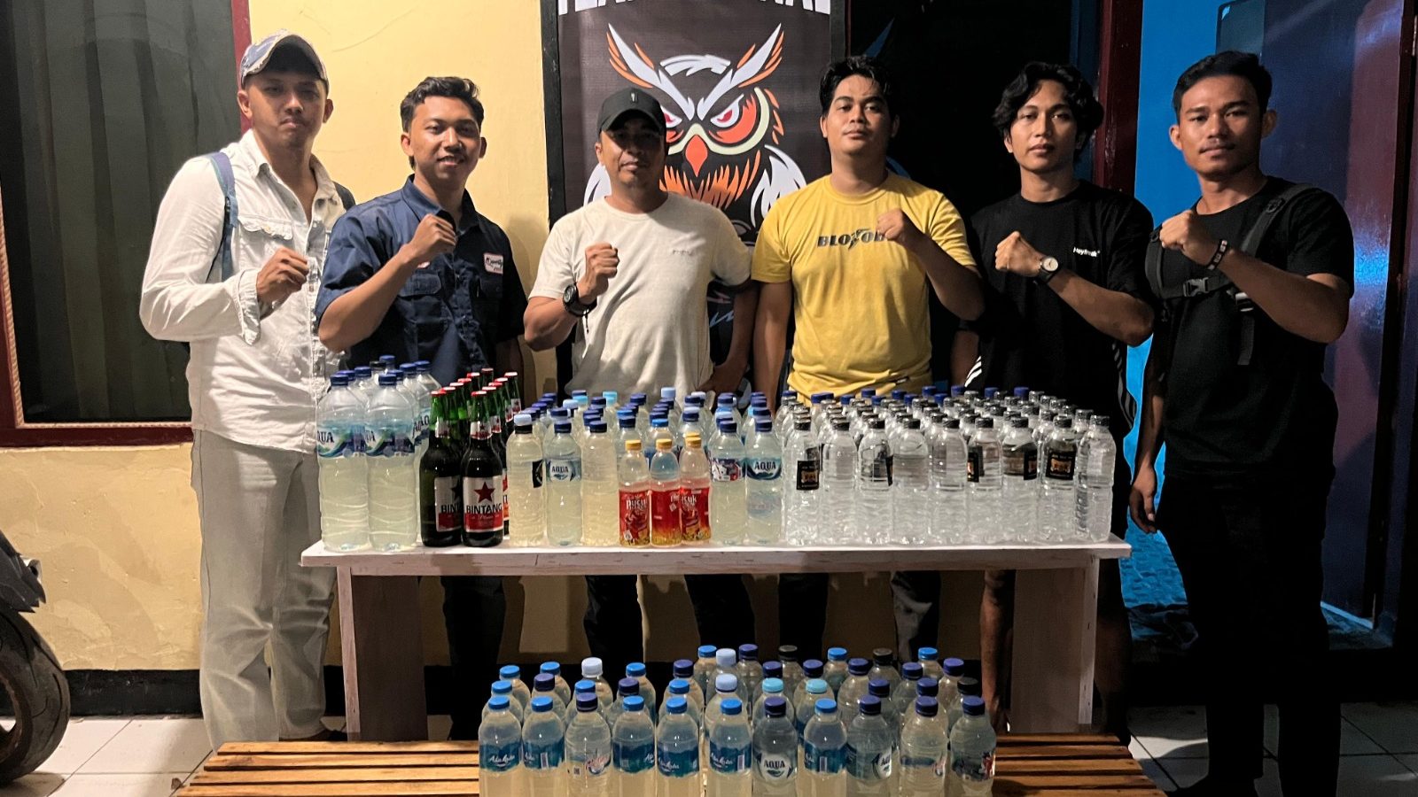 Peredaran Ratusan Botol Miras Beragam Jenis Digagalkan