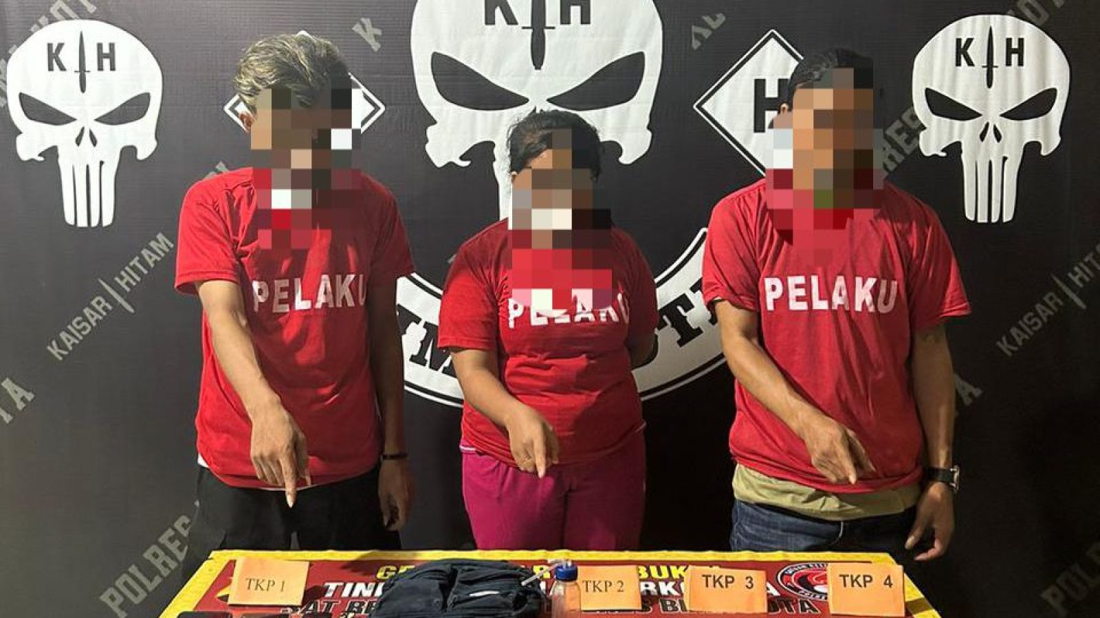Pasutri Pebisnis Narkoba Disergap Tim Opsnal Satres Narkoba Polres Bima Kota