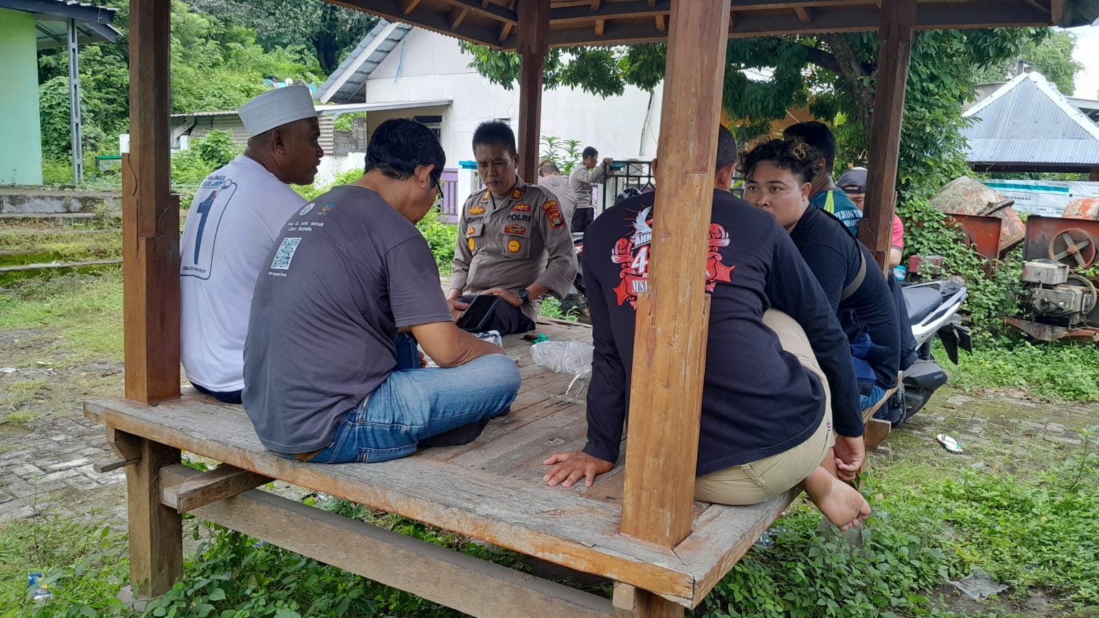 Jelang Pelantikan Bupati/Wakil Bupati Terpilih, Polsek Tanjung Gelar Cooling System