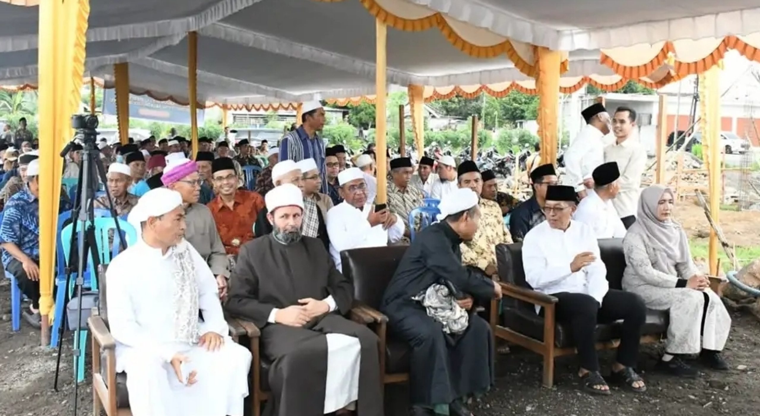 Gotong Royong Bangun TPQ Masyarakat Kelayu Diapresiasi Pj Bupati Lotim