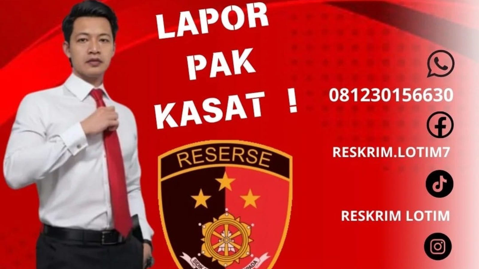 Polres Lombok Timur Buka Layanan Online Laporan 3C