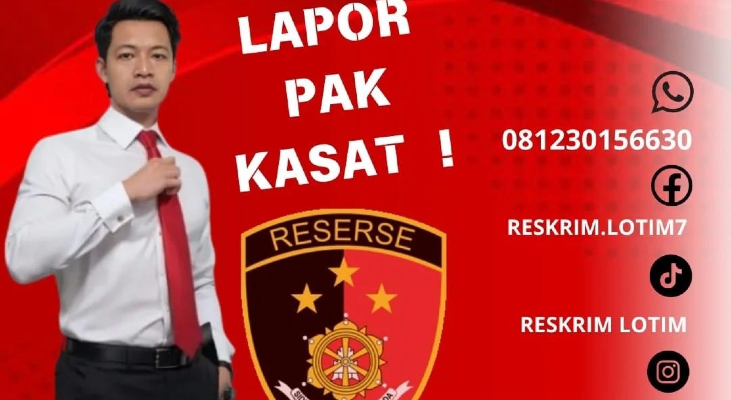 Polres Lombok Timur Buka Layanan Online Laporan 3C