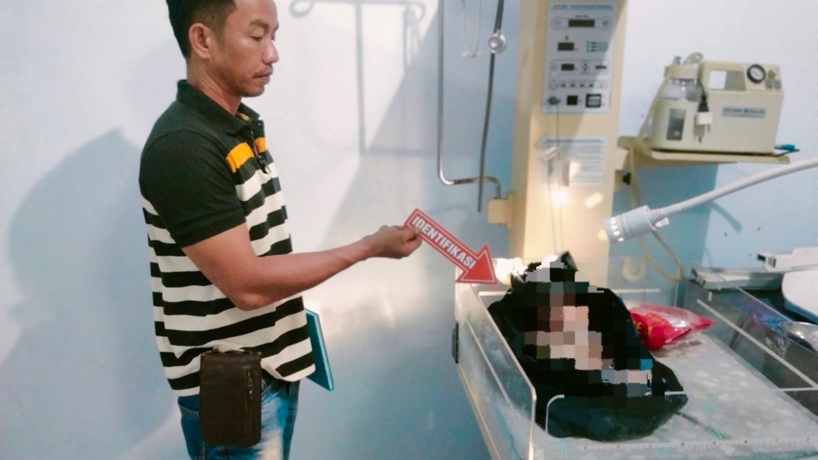 Polres Loteng Amankan Terduga Pelaku Pembuangan Bayi di Kopang