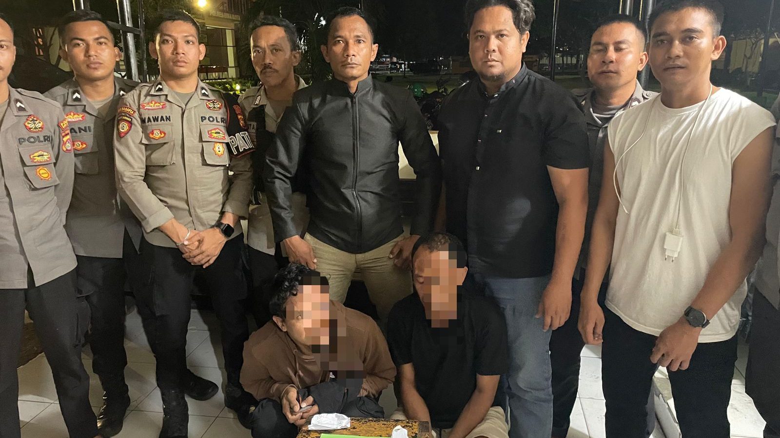 Dua Pria Nekat Selundupkan Sabu ke Ruang Tahanan Polres Bima