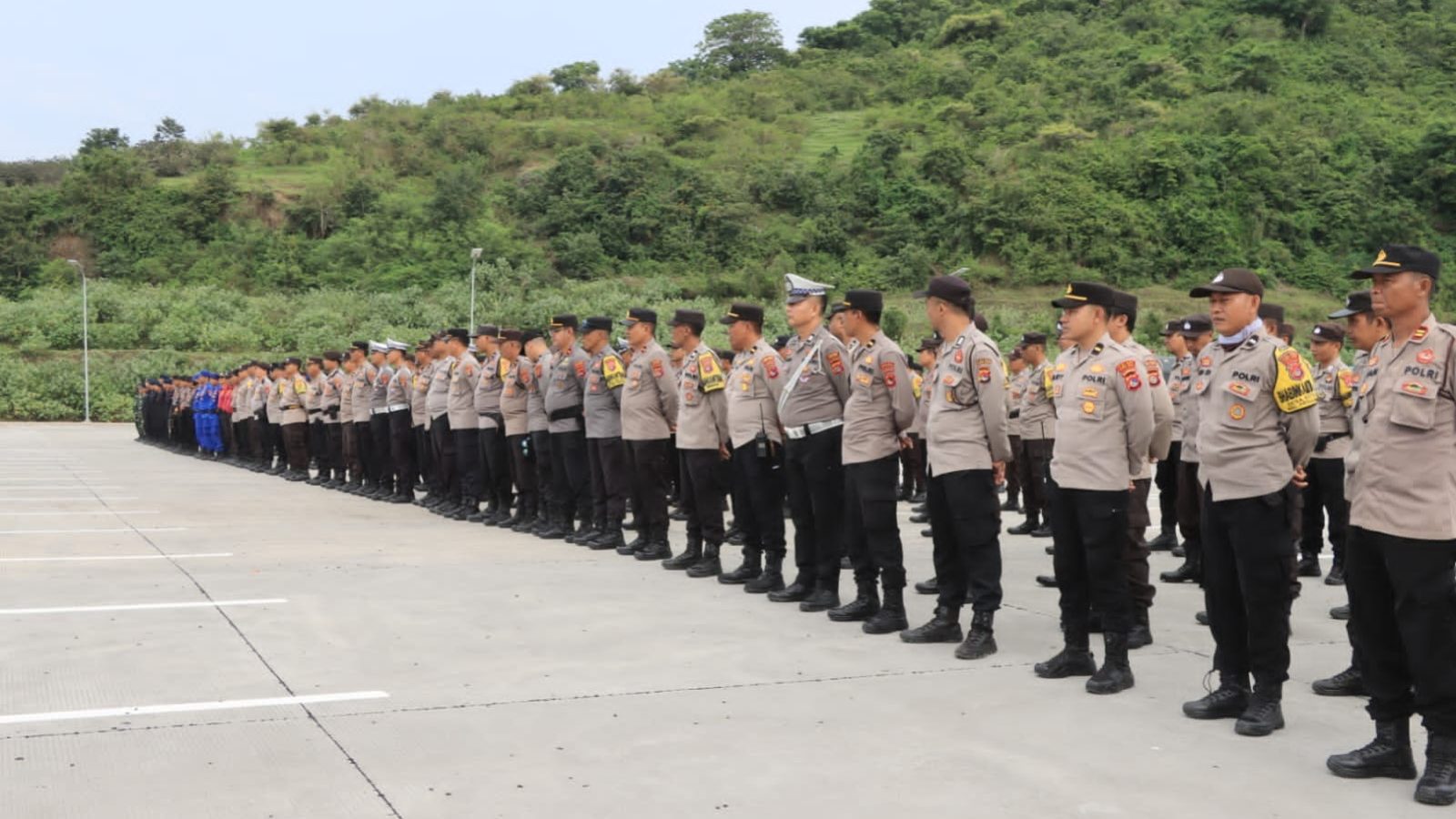 Festival Bau Nyale, Polres Loteng Libatkan Ratusan Personel