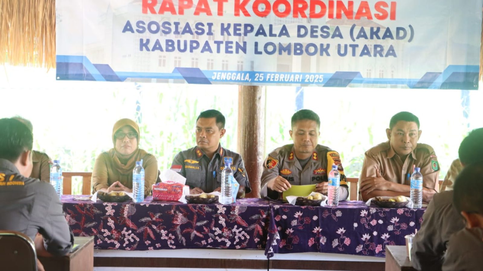 Kapolres Lombok Utara Hadiri Rakor AKAD