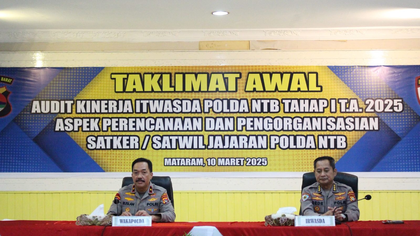 Polda NTB Siap Tingkatkan Efektivitas dan Pelayanan Publik