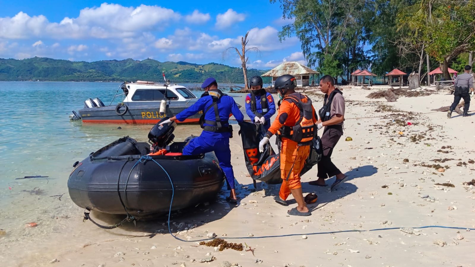 Mayat Tanpa Identitas Ditemukan di  Gili Nanggu
