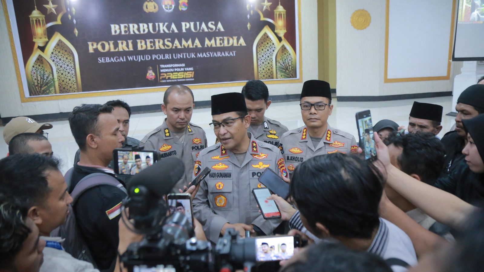 Perkuat Jalinan Kemitraan, Polri Buka Puasa Bersama Media