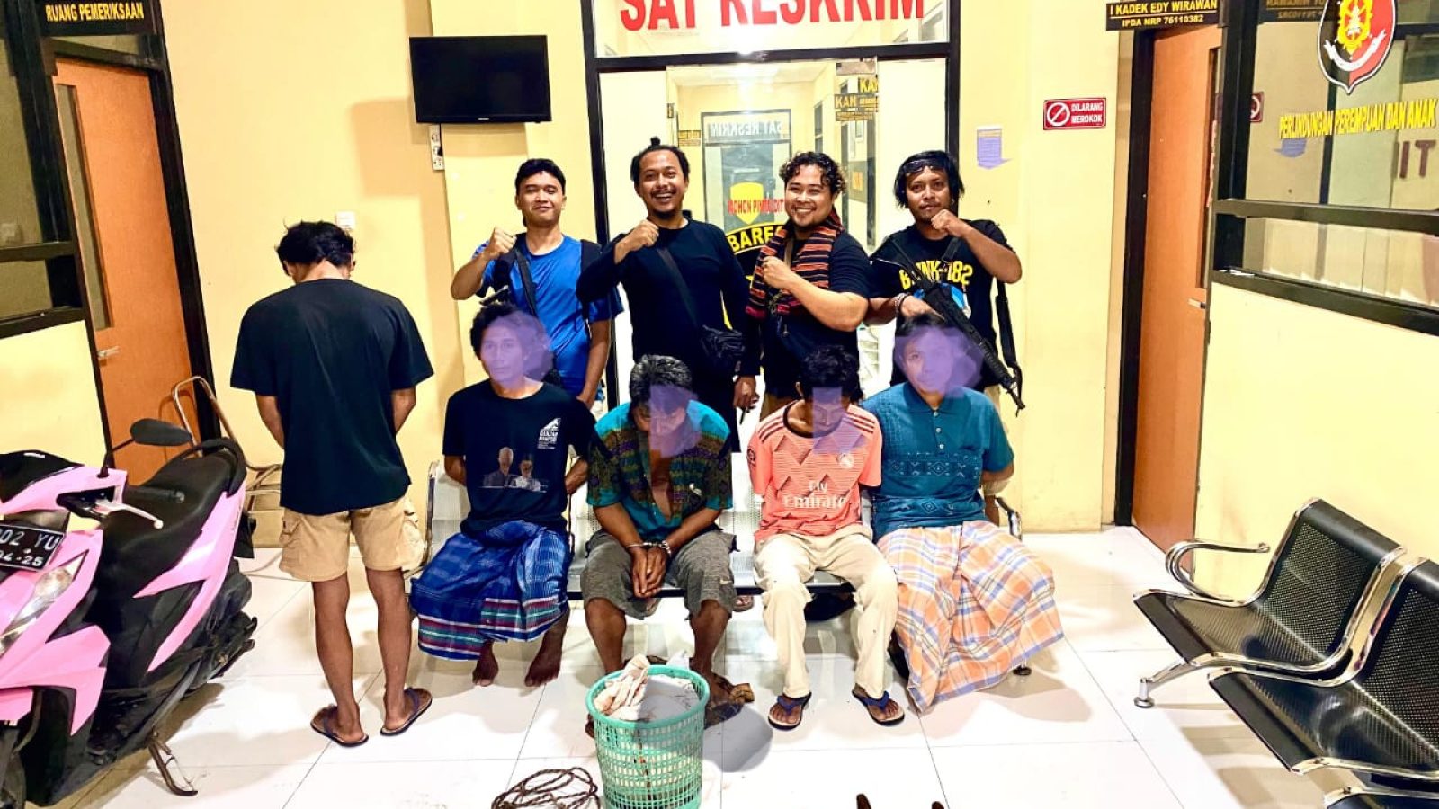 Kurang dari 24 Jam Sat Reskrim Polres Lombok Utara Ungkap Pelaku Curat