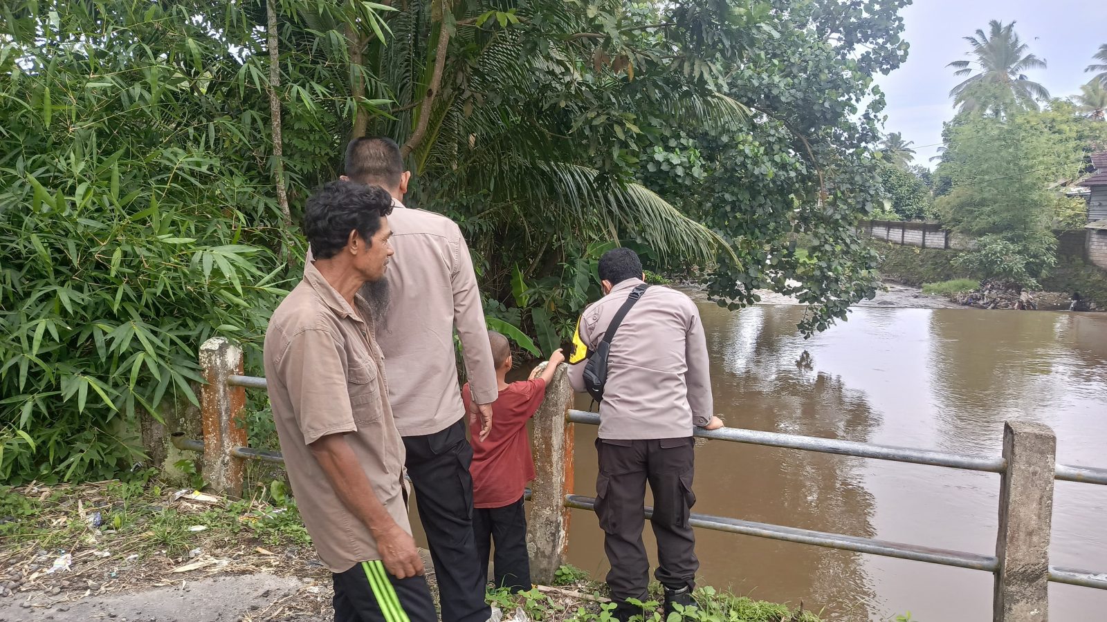 Bocah SD Asal Desa Gelora Tewas Terseret Arus Sungai Keramba