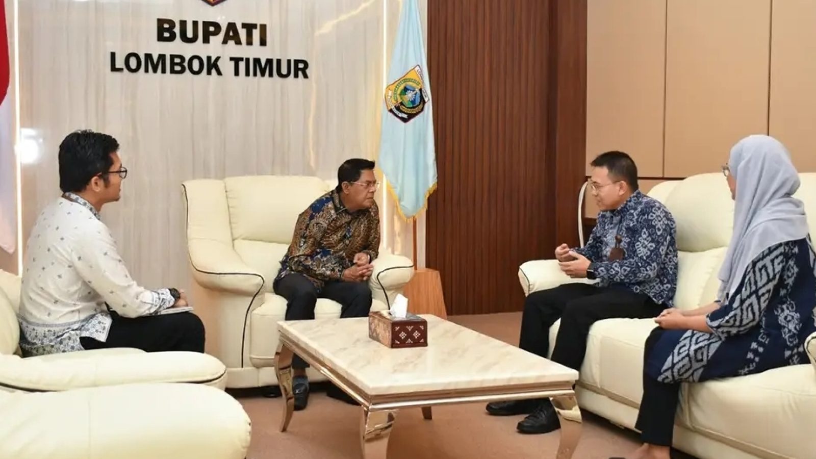 Perkuat Sinergi Pemkab Lotim dengan OJK