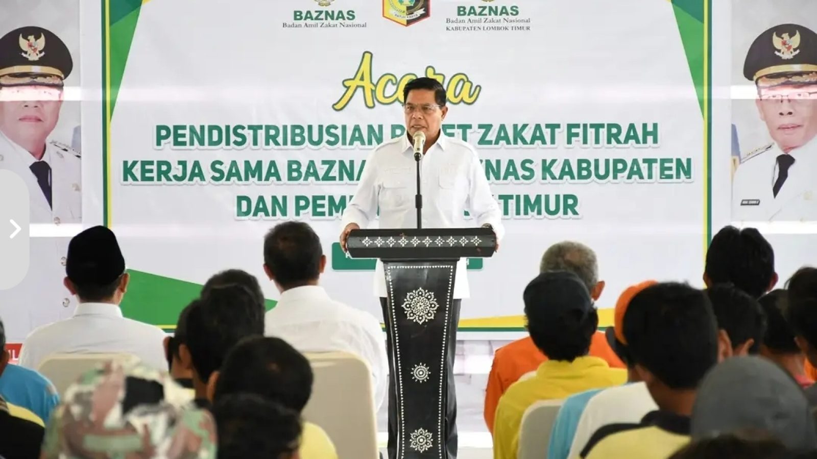 Pemkab Lotim Distribusikan Paket Zakat Fitrah ke 630 Honorer