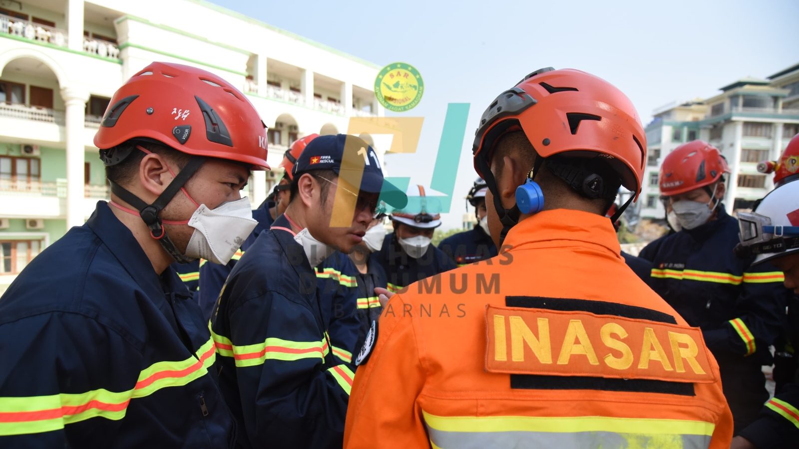 INASAR Laksanakan Joint Operation dengan Tim USAR Singapura, Myanmar, Vietnam, dan Filipina