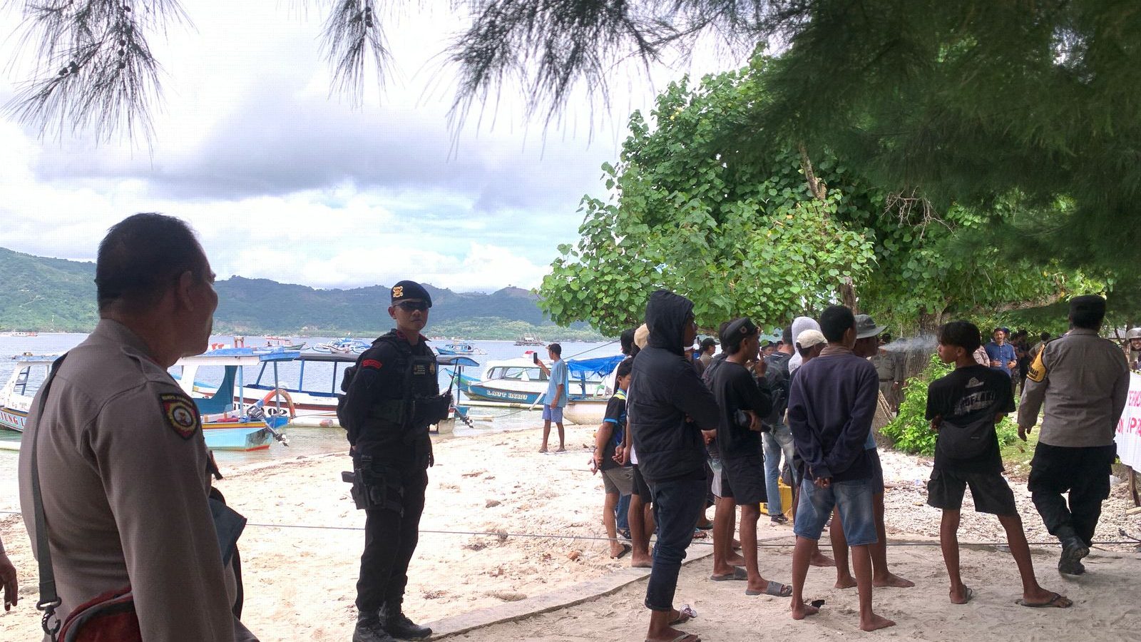 Amankan Eksekusi Lahan, Kabid Humas Polda NTB Sebut Tugas Polisi Menjaga Situasi Aman dan Kondusif