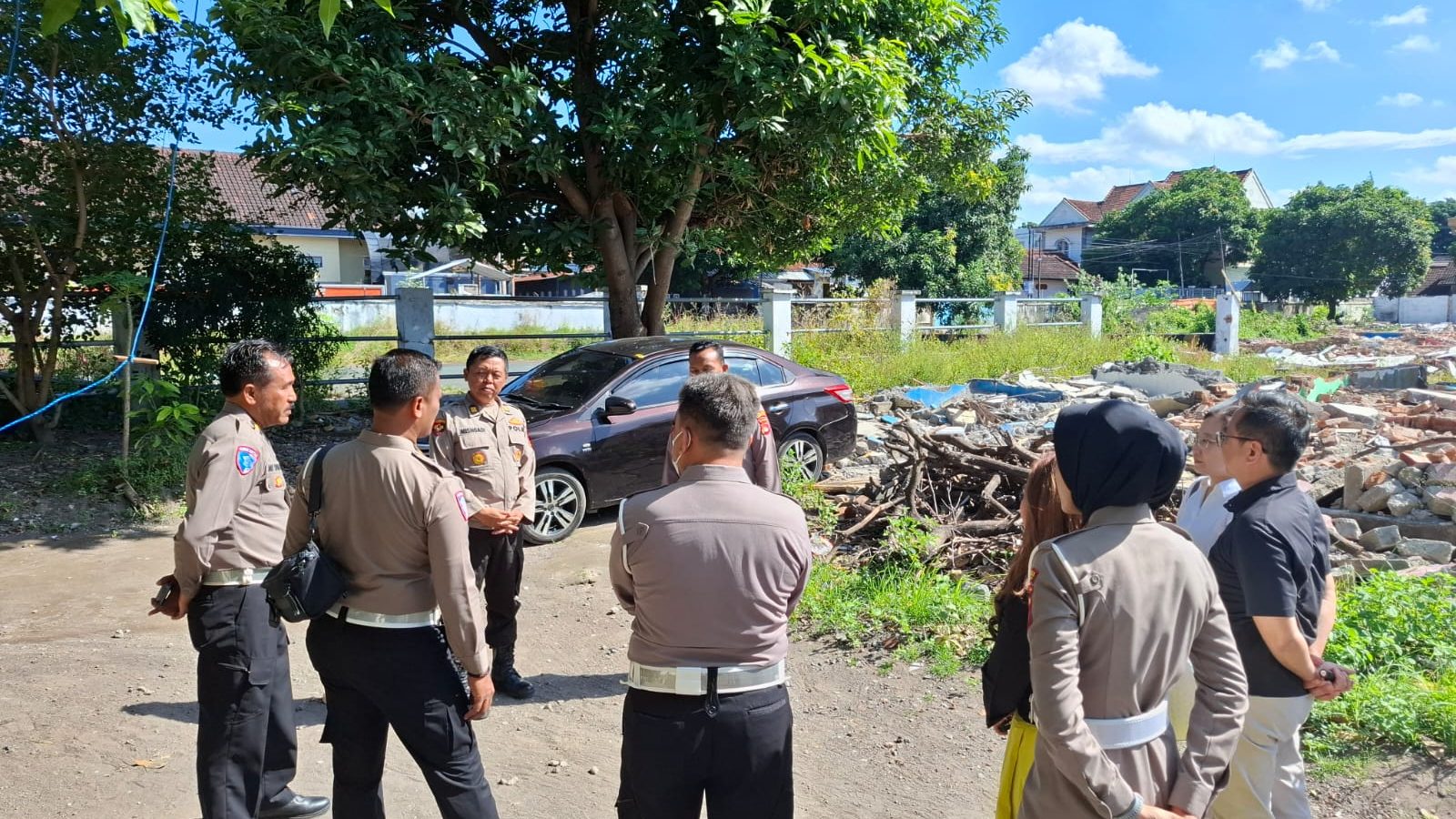Pembangunan Gedung Prototype BPKB Polres Lombok Timur Dimulai
