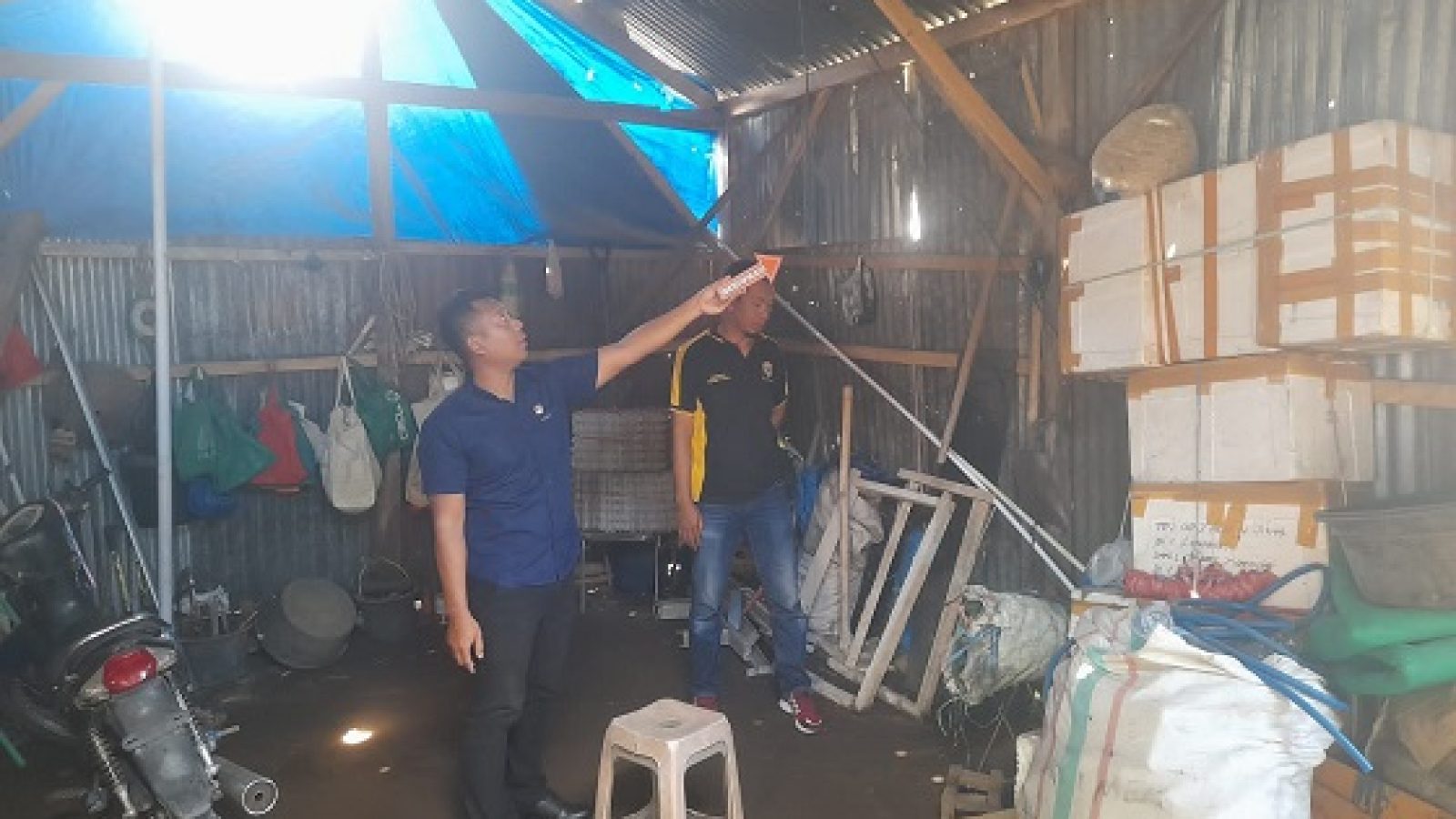 Pria Sigar Penjalin Diduga Gantung Diri, Polsek Tanjung Olah TKP