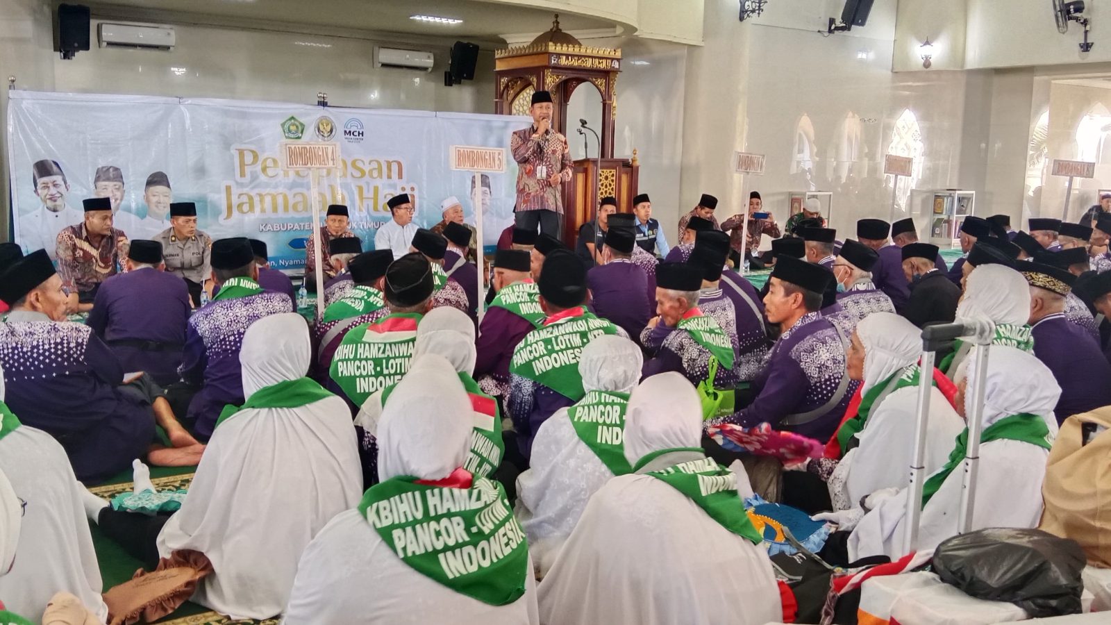 Sebanyak 393 CJH Lombok Timur Berangkat Ke Tanah Suci, Kemenag Pastikan Tak Terkendala Visa